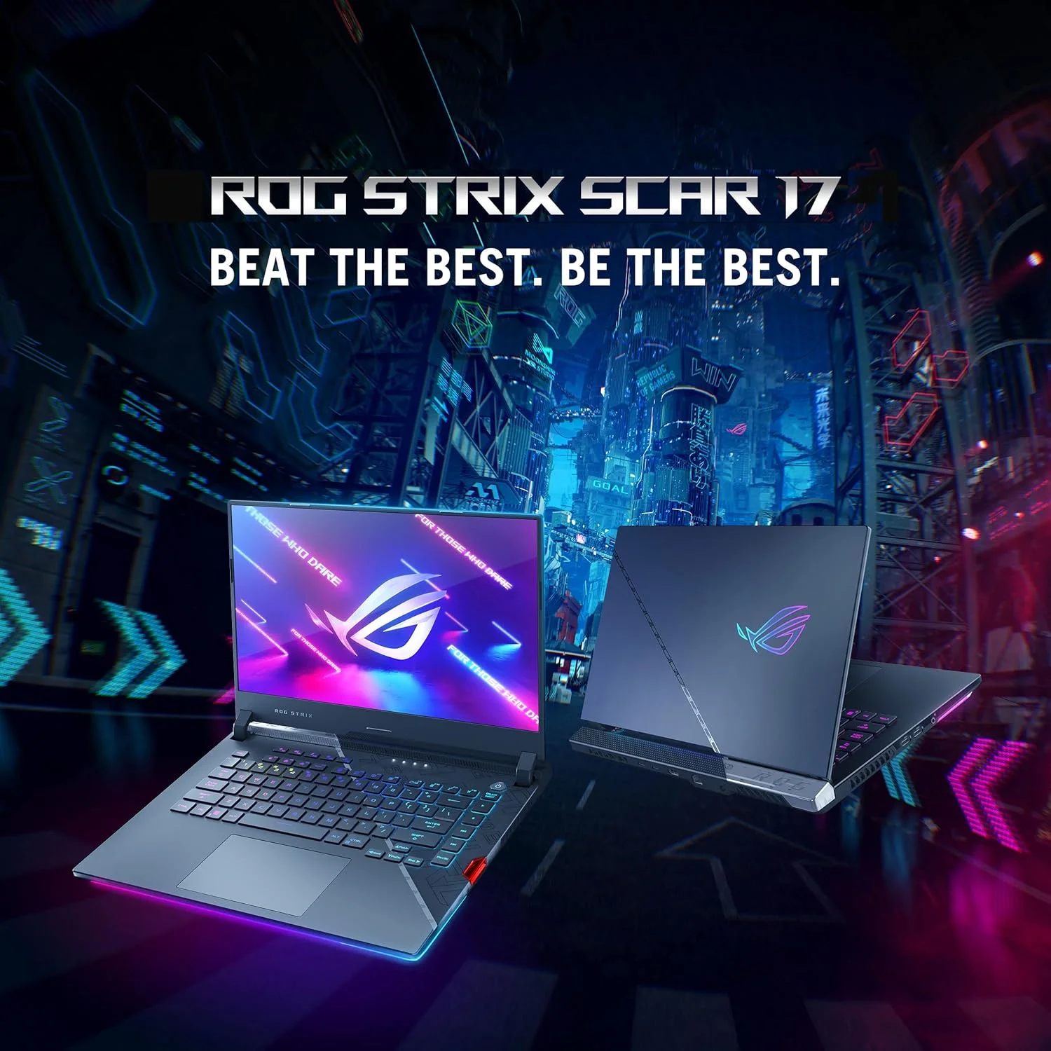 لپ تاپ ایسوس ROG Strix SCAR 17 G733ZW-LL119W مشکی مات، پردازنده 14 هسته ای نسل دوازدهم Intel Core i9-12900H با فرکانس 2.5 گیگاهرتز، 32 گیگابایت رم، 2 ترابایت SSD، کارت گرافیک NVIDIA GeForce RTX 3070 Ti با 8 گیگابایت DDR6، صفحه نمایش 17.3 اینچی WQHD 240Hz/3ms، ویندوز 11، کیبورد RGB انگلیسی-عربی لپ تاپ ایسوس ROG Strix SCAR 17 G733ZW-LL119W مشکی مات، پردازنده 14 هسته ای نسل دوازدهم Intel Core i9-12900H با فرکانس 2.5 گیگاهرتز، 32 گیگابایت رم، 2 ترابایت SSD، کارت گرافیک NVIDIA GeForce RTX 3070 Ti با 8 گیگابایت DDR6، صفحه نمایش 17.3 اینچی WQHD 240Hz/3ms، ویندوز 11، کیبورد RGB انگلیسی-عربی