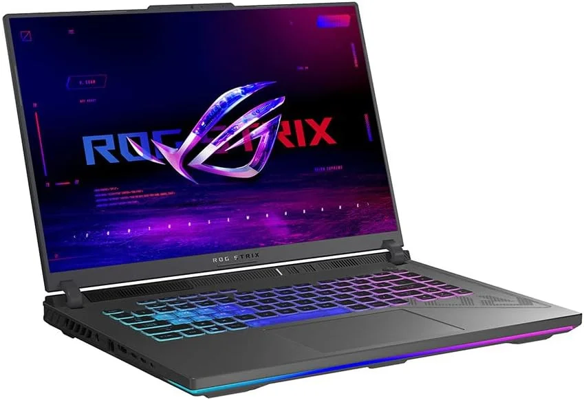 لپ تاپ گیمینگ ایسوس ROG Strix G16 G614JV با صفحه نمایش 16.0 اینچی WUXGA 165 هرتز (پردازنده Intel i7-13650H، کارت گرافیک NVIDIA GeForce RTX 4060، رم 16 گیگابایتی، حافظه SSD 1 ترابایتی، ویندوز 11، باتری 90 وات ساعت)