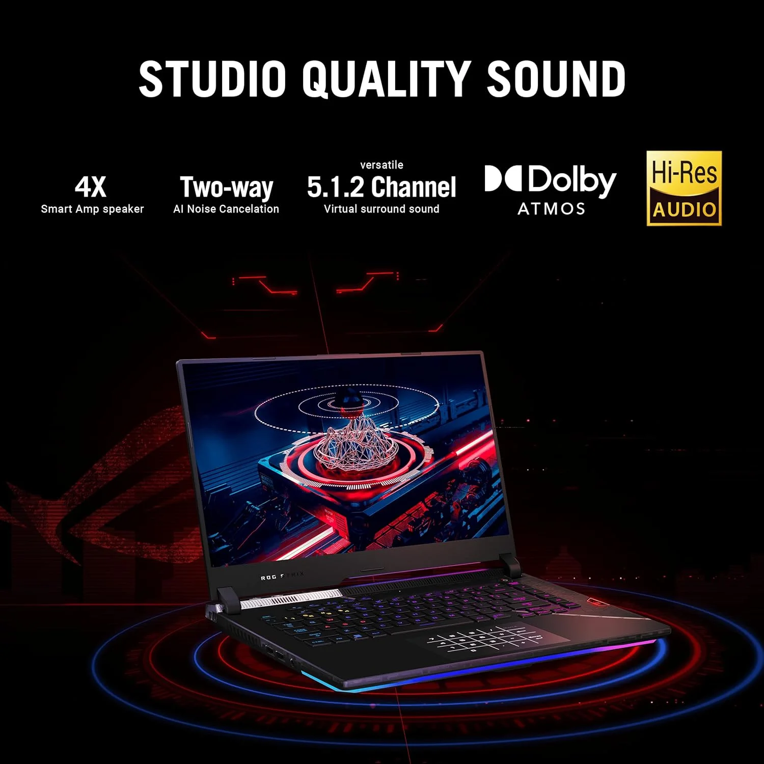لپ تاپ ایسوس ROG Strix SCAR 17 G733ZW-LL119W مشکی مات، پردازنده 14 هسته ای نسل دوازدهم Intel Core i9-12900H با فرکانس 2.5 گیگاهرتز، 32 گیگابایت رم، 2 ترابایت SSD، کارت گرافیک NVIDIA GeForce RTX 3070 Ti با 8 گیگابایت DDR6، صفحه نمایش 17.3 اینچی WQHD 240Hz/3ms، ویندوز 11، کیبورد RGB انگلیسی-عربی لپ تاپ ایسوس ROG Strix SCAR 17 G733ZW-LL119W مشکی مات، پردازنده 14 هسته ای نسل دوازدهم Intel Core i9-12900H با فرکانس 2.5 گیگاهرتز، 32 گیگابایت رم، 2 ترابایت SSD، کارت گرافیک NVIDIA GeForce RTX 3070 Ti با 8 گیگابایت DDR6، صفحه نمایش 17.3 اینچی WQHD 240Hz/3ms، ویندوز 11، کیبورد RGB انگلیسی-عربی
