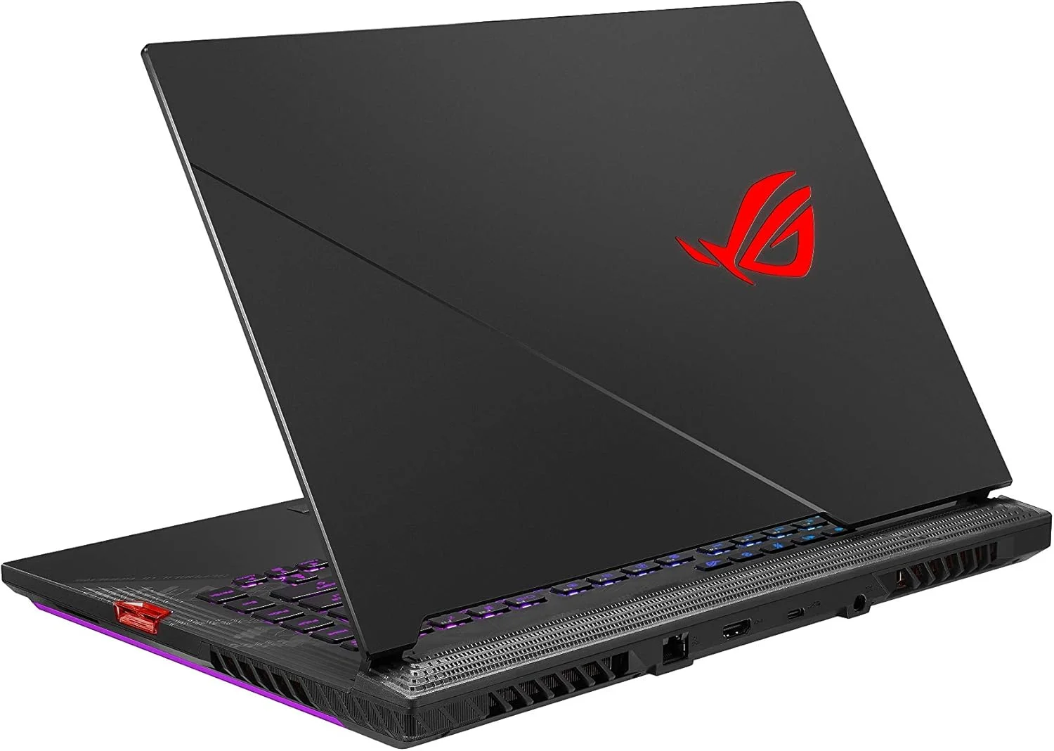 لپ تاپ گیمینگ ایسوس ROG Strix Scar 15 (2020)، 15.6 اینچ، FHD با نرخ 240 هرتز IPS، کارت گرافیک NVIDIA GeForce RTX 2070 Super، پردازنده Intel Core i7-10875H، رم 16 گیگابایت DDR4، حافظه SSD NVMe PCIe 1 ترابایت، کیبورد RGB با نورپردازی مجزا برای هر کلید، ویندوز 10، G532LWS-DS76