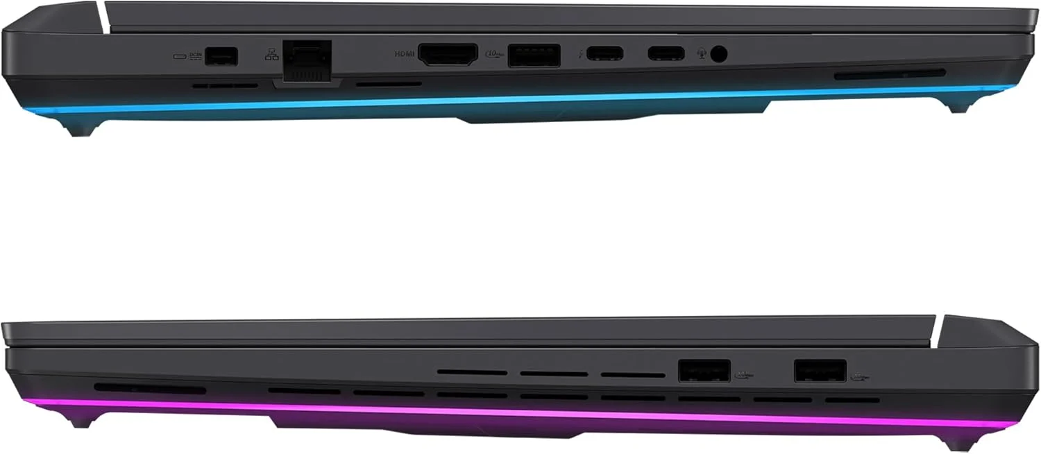 لپ تاپ گیمینگ ایسوس ROG Strix G16، پردازنده Intel Ultra 9-275HX، رم 64 گیگابایتی DDR5، حافظه SSD 2 ترابایتی PCIe، نمایشگر 16 اینچی 2.5K (2560x1600)، کارت گرافیک Nvidia G-Force RTX 5070Ti، کیبورد Chiclet با نور پس زمینه RGB، ویندوز 11 هوم، خاکستری لپ تاپ گیمینگ ایسوس ROG Strix G16، پردازنده Intel Ultra 9-275HX، رم 64 گیگابایتی DDR5، حافظه SSD 2 ترابایتی PCIe، نمایشگر 16 اینچی 2.5K (2560x1600)، کارت گرافیک Nvidia G-Force RTX 5070Ti، کیبورد Chiclet با نور پس زمینه RGB، ویندوز 11 هوم، خاکستری