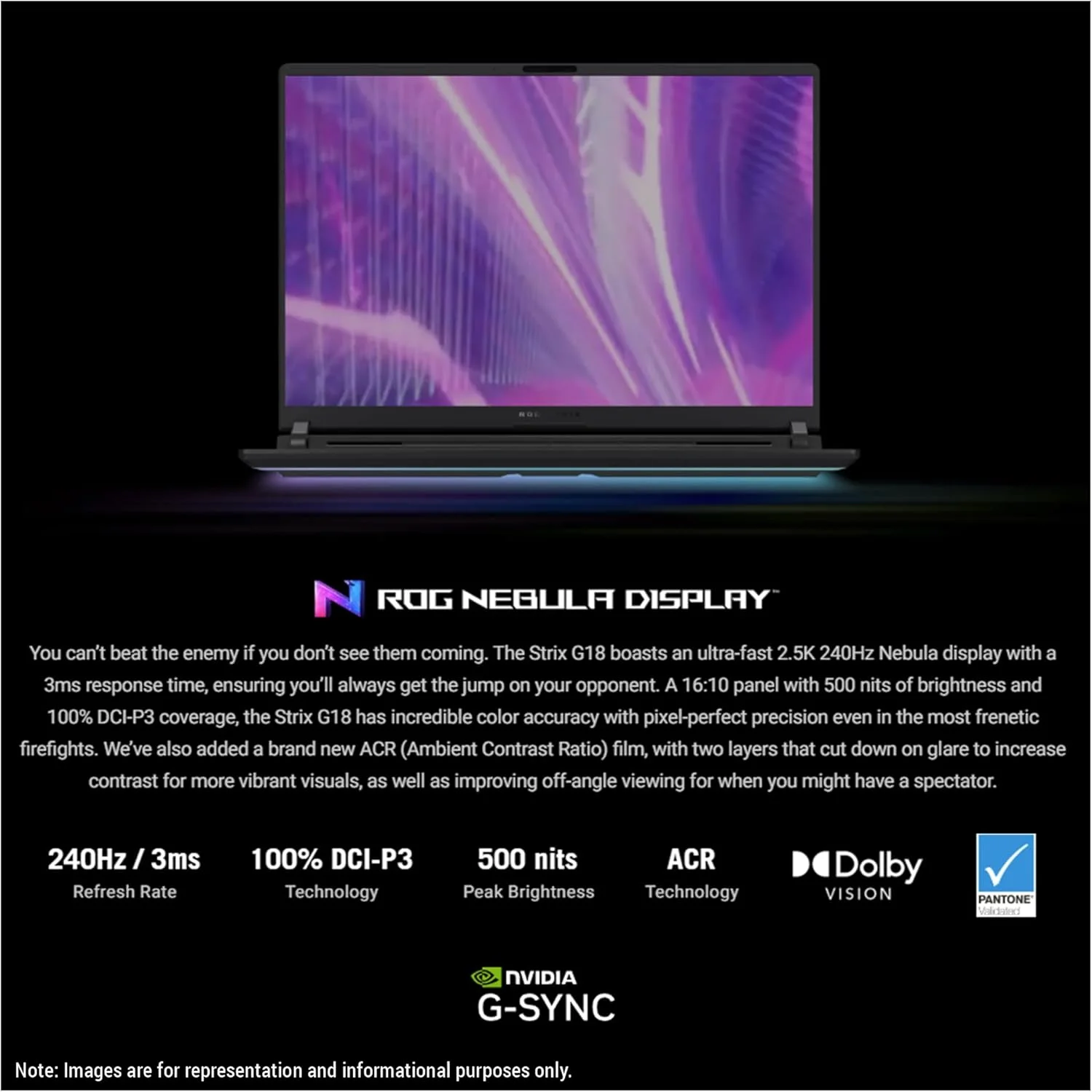 لپ تاپ گیمینگ ایسوس ROG Strix G18، پردازنده Intel Ultra 9-275HX، رم 32 گیگابایتی DDR5، حافظه SSD 4 ترابایتی PCIe، نمایشگر 18 اینچی 2.5K (2560x1600) 240 هرتز Nebula، کارت گرافیک N-vidia G-Force RTX 5070Ti، کیبورد RGB 4 ناحیه ای، ویندوز 11 پرو، خاکستری تیره