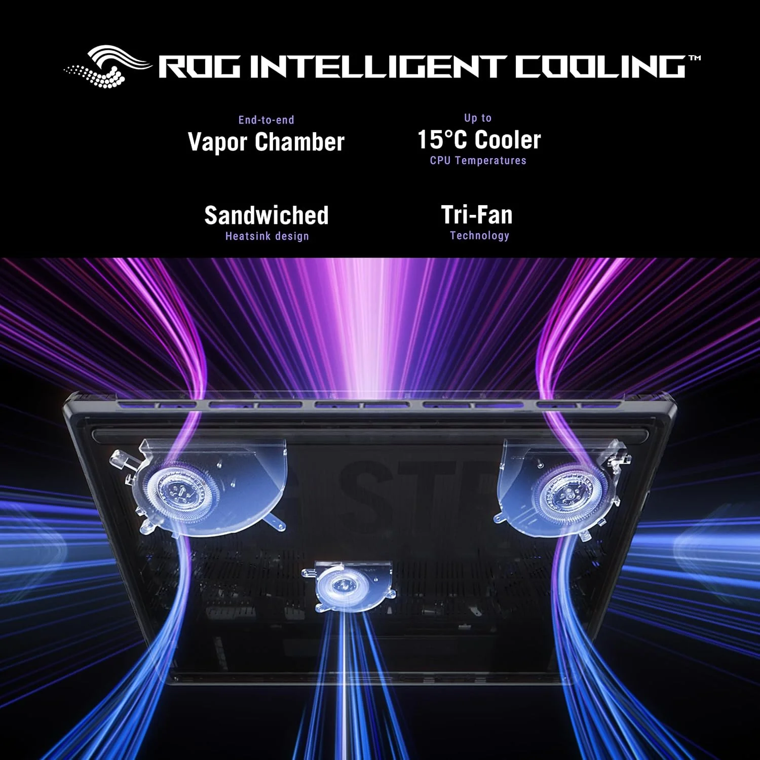 لپ تاپ گیمینگ ایسوس ROG Strix G16 (2025)، صفحه نمایش 16 اینچی FHD+ 16:10 165Hz/3ms، پردازنده گرافیکی لپ تاپ NVIDIA® GeForce RTX™ 5070، پردازنده Intel® Core™ i9 14900HX، 32 گیگابایت DDR5-5600، 1 ترابایت SSD، Wi-Fi 7، Win11 Home لپ تاپ گیمینگ ایسوس ROG Strix G16 (2025)، صفحه نمایش 16 اینچی FHD+ 16:10 165Hz/3ms، پردازنده گرافیکی لپ تاپ NVIDIA® GeForce RTX™ 5070، پردازنده Intel® Core™ i9 14900HX، 32 گیگابایت DDR5-5600، 1 ترابایت SSD، Wi-Fi 7، Win11 Home