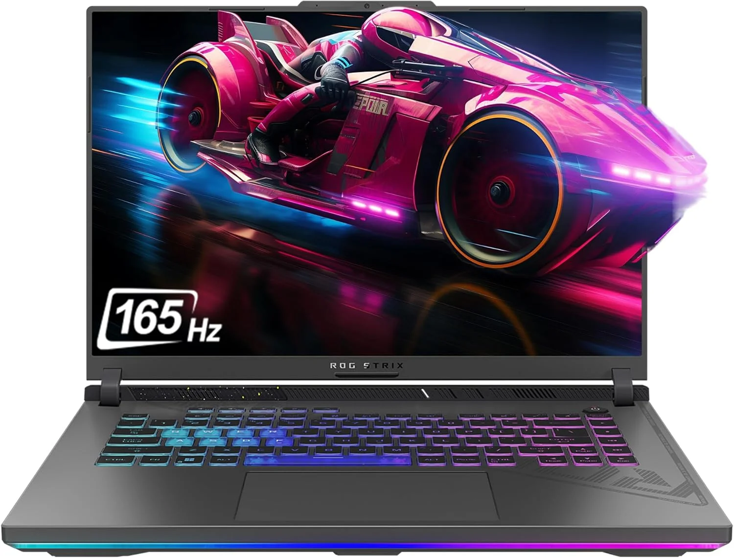 لپ تاپ گیمینگ ایسوس ROG Strix G16، پردازنده Intel i7-13650HX، رم 32 گیگابایت DDR5، حافظه SSD PCIe 1 ترابایت، صفحه نمایش 16:10 اینچ WQXGA (2560x1600)، کارت گرافیک Nvidia G-Force RTX 4060، ویندوز 11 هوم