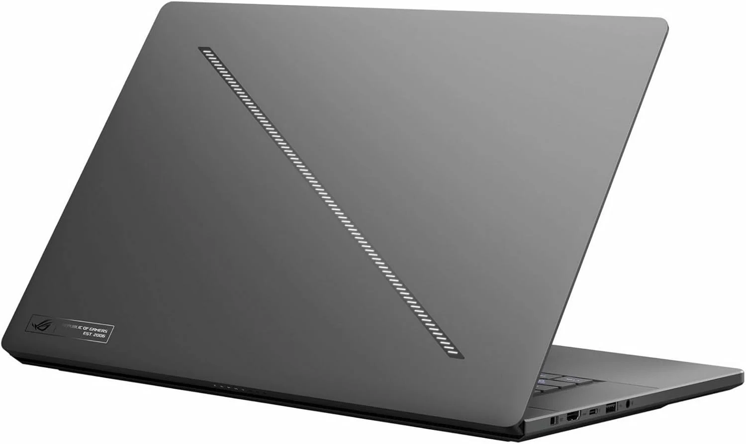 لپ تاپ گیمینگ ایسوس ROG Zephyrus G16، نمایشگر 16 اینچی 240 هرتز OLED QHD، پردازنده Intel Core Ultra 9، رم 16 گیگابایتی LPDDR5، حافظه SSD 1 ترابایتی، کارت گرافیک NVIDIA GeForce RTX 4070، Wi-Fi 6E، کیبورد انگلیسی آمریکایی، ویندوز 11 هوم لپ تاپ گیمینگ ایسوس ROG Zephyrus G16، نمایشگر 16 اینچی 240 هرتز OLED QHD، پردازنده Intel Core Ultra 9، رم 16 گیگابایتی LPDDR5، حافظه SSD 1 ترابایتی، کارت گرافیک NVIDIA GeForce RTX 4070، Wi-Fi 6E، کیبورد انگلیسی آمریکایی، ویندوز 11 هوم