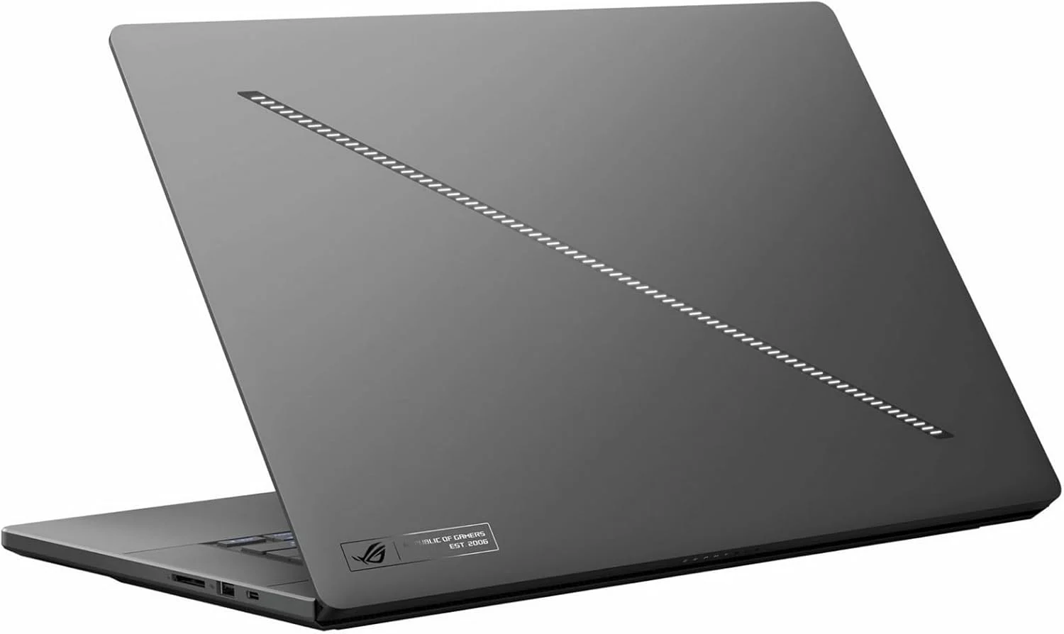 لپ تاپ گیمینگ ایسوس ROG Zephyrus G16، نمایشگر 16 اینچی 240 هرتز OLED QHD، پردازنده Intel Core Ultra 9، رم 16 گیگابایتی LPDDR5، حافظه SSD 1 ترابایتی، کارت گرافیک NVIDIA GeForce RTX 4070، Wi-Fi 6E، کیبورد انگلیسی آمریکایی، ویندوز 11 هوم لپ تاپ گیمینگ ایسوس ROG Zephyrus G16، نمایشگر 16 اینچی 240 هرتز OLED QHD، پردازنده Intel Core Ultra 9، رم 16 گیگابایتی LPDDR5، حافظه SSD 1 ترابایتی، کارت گرافیک NVIDIA GeForce RTX 4070، Wi-Fi 6E، کیبورد انگلیسی آمریکایی، ویندوز 11 هوم