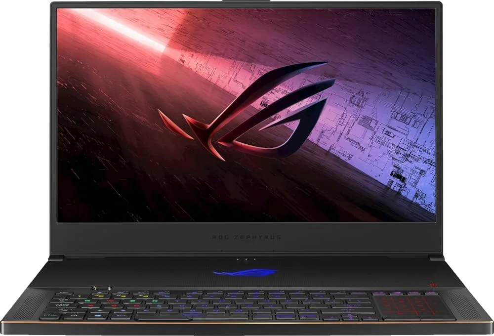 لپ تاپ گیمینگ ایسوس ROG Zephyrus S17 (2020)، صفحه نمایش 17.3 اینچی 300 هرتز IPS نوع FHD، کارت گرافیک NVIDIA GeForce RTX 2080S، پردازنده Intel Core i7-10875H، رم 32 گیگابایت DDR4، حافظه SSD 1 ترابایت PCIe، کیبورد RGB با نورپردازی مجزا برای هر کلید، Thunderbolt 3، ویندوز 10، GX701LXS-XS78 لپ تاپ گیمینگ ایسوس ROG Zephyrus S17 (2020)، صفحه نمایش 17.3 اینچی 300 هرتز IPS نوع FHD، کارت گرافیک NVIDIA GeForce RTX 2080S، پردازنده Intel Core i7-10875H، رم 32 گیگابایت DDR4، حافظه SSD 1 ترابایت PCIe، کیبورد RGB با نورپردازی مجزا برای هر کلید، Thunderbolt 3، ویندوز 10، GX701LXS-XS78