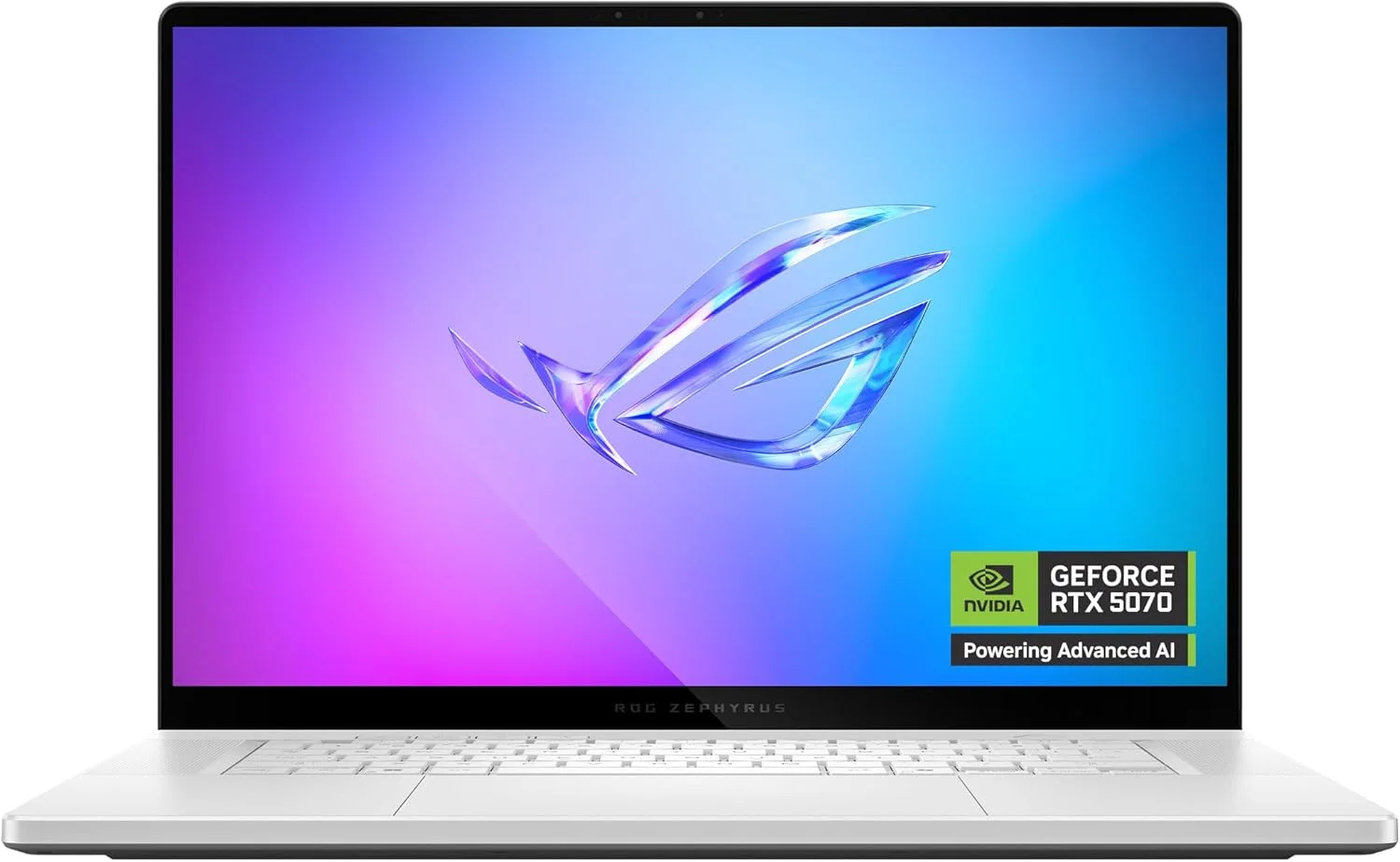 لپ تاپ گیمینگ ایسوس ROG Zephyrus G16 (2025) | NVIDIA RTX 5070 8GB | AMD Ryzen AI 7 350 | رم 32 گیگابایت | SSD 2 ترابایت | نمایشگر 16 اینچی 240 هرتز 2.5K OLED | ویندوز 11 هوم [GA605KP-AI-OLED322W]