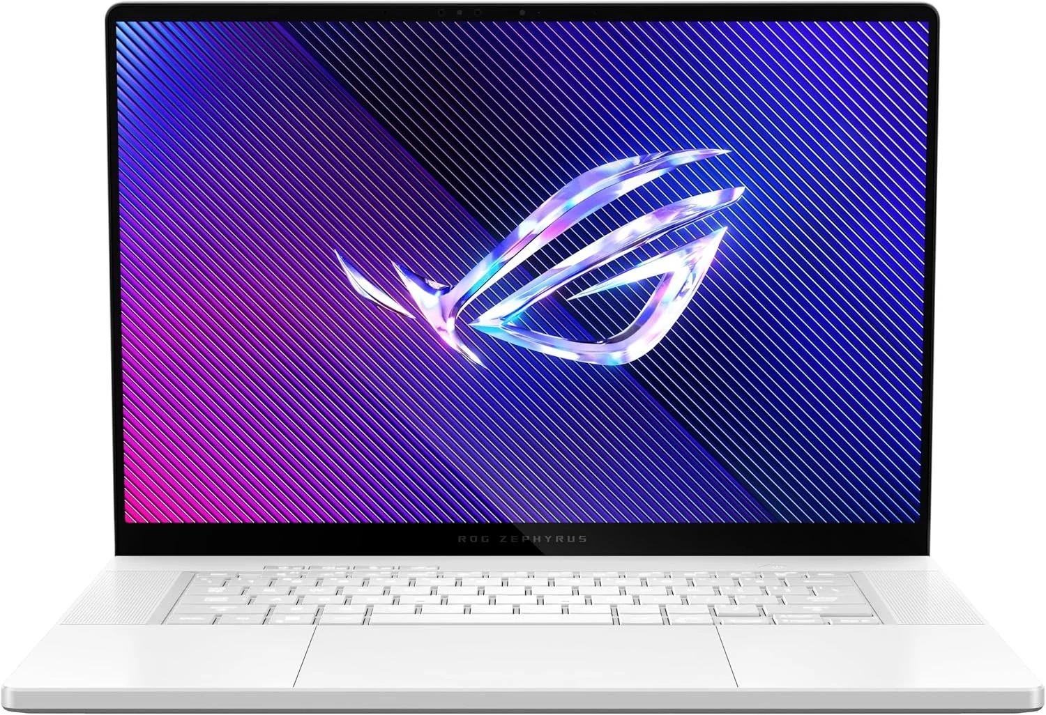 لپ تاپ ASUS ROG Zephyrus G16 GU605MV-QR133W Intel Core Ultra 7 155H نوت بوک 40.6 سانتی متر (16 اینچ) WQXGA 32 گیگابایت LPDDR5x-SDRAM 1 ترابایت SSD NVIDIA GeForce RTX 4060 Wi-Fi 6E (802.11ax) Windows 11 Home سفید