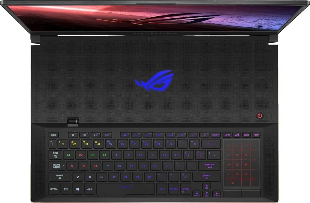 لپ تاپ گیمینگ ایسوس ROG Zephyrus S17 (2020)، صفحه نمایش 17.3 اینچی 300 هرتز IPS نوع FHD، کارت گرافیک NVIDIA GeForce RTX 2080S، پردازنده Intel Core i7-10875H، رم 32 گیگابایت DDR4، حافظه SSD 1 ترابایت PCIe، کیبورد RGB با نورپردازی مجزا برای هر کلید، Thunderbolt 3، ویندوز 10، GX701LXS-XS78 لپ تاپ گیمینگ ایسوس ROG Zephyrus S17 (2020)، صفحه نمایش 17.3 اینچی 300 هرتز IPS نوع FHD، کارت گرافیک NVIDIA GeForce RTX 2080S، پردازنده Intel Core i7-10875H، رم 32 گیگابایت DDR4، حافظه SSD 1 ترابایت PCIe، کیبورد RGB با نورپردازی مجزا برای هر کلید، Thunderbolt 3، ویندوز 10، GX701LXS-XS78