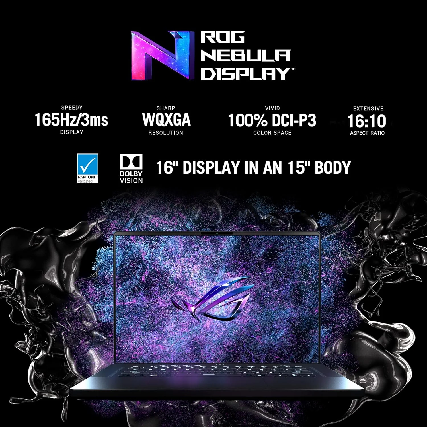 لپ تاپ گیمینگ ایسوس ROG Zephyrus M16 GU603ZM-K8027W (مشکی مات)، پردازنده I7-12700H، رم 8 گیگابایت، حافظه SSD 1 ترابایت، کارت گرافیک NV RTX3060، ویندوز 11 هوم، صفحه نمایش 16.0 اینچ WQXGA 2560 x 1600 16:10 165Hz/3ms، وب کم HD، کیبورد با نور پس زمینه RGB انگلیسی-عربی لپ تاپ گیمینگ ایسوس ROG Zephyrus M16 GU603ZM-K8027W (مشکی مات)، پردازنده I7-12700H، رم 8 گیگابایت، حافظه SSD 1 ترابایت، کارت گرافیک NV RTX3060، ویندوز 11 هوم، صفحه نمایش 16.0 اینچ WQXGA 2560 x 1600 16:10 165Hz/3ms، وب کم HD، کیبورد با نور پس زمینه RGB انگلیسی-عربی