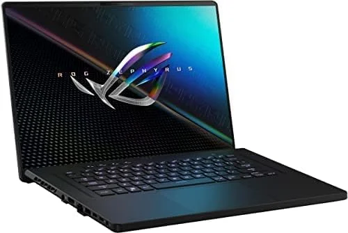 لپ تاپ گیمینگ ایسوس ROG Zephyrus M16 (2022) GU603ZM-M16.I73060 (پردازنده Intel Core i7-12700H، رم 16 گیگابایت، حافظه SSD PCIe NVMe 512 گیگابایت، کارت گرافیک NVIDIA GeForce RTX 3060 6GB، صفحه نمایش 16 اینچ WUXGA 165 هرتز، ویندوز 11) - مشکی لپ تاپ گیمینگ ایسوس ROG Zephyrus M16 (2022) GU603ZM-M16.I73060 (پردازنده Intel Core i7-12700H، رم 16 گیگابایت، حافظه SSD PCIe NVMe 512 گیگابایت، کارت گرافیک NVIDIA GeForce RTX 3060 6GB، صفحه نمایش 16 اینچ WUXGA 165 هرتز، ویندوز 11) - مشکی