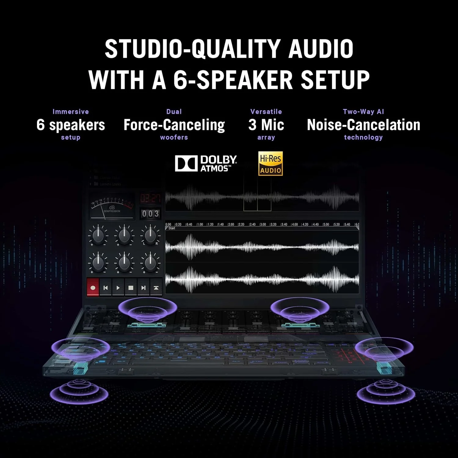 لپ تاپ گیمینگ مشکی ایسوس ROG Zephyrus Duo 16 GX650RX LO192W، پردازنده R9 6900HX، رم 32 گیگابایت، حافظه SSD 2 ترابایت PCIE G3، کارت گرافیک NV RTX3080 Ti، ویندوز 11 هوم، صفحه نمایش 16 اینچ QHD+ 16:10 2560 x 1600، WQXGA 165Hz، کیبورد RGB با نور پس زمینه انگلیسی عربی لپ تاپ گیمینگ مشکی ایسوس ROG Zephyrus Duo 16 GX650RX LO192W، پردازنده R9 6900HX، رم 32 گیگابایت، حافظه SSD 2 ترابایت PCIE G3، کارت گرافیک NV RTX3080 Ti، ویندوز 11 هوم، صفحه نمایش 16 اینچ QHD+ 16:10 2560 x 1600، WQXGA 165Hz، کیبورد RGB با نور پس زمینه انگلیسی عربی