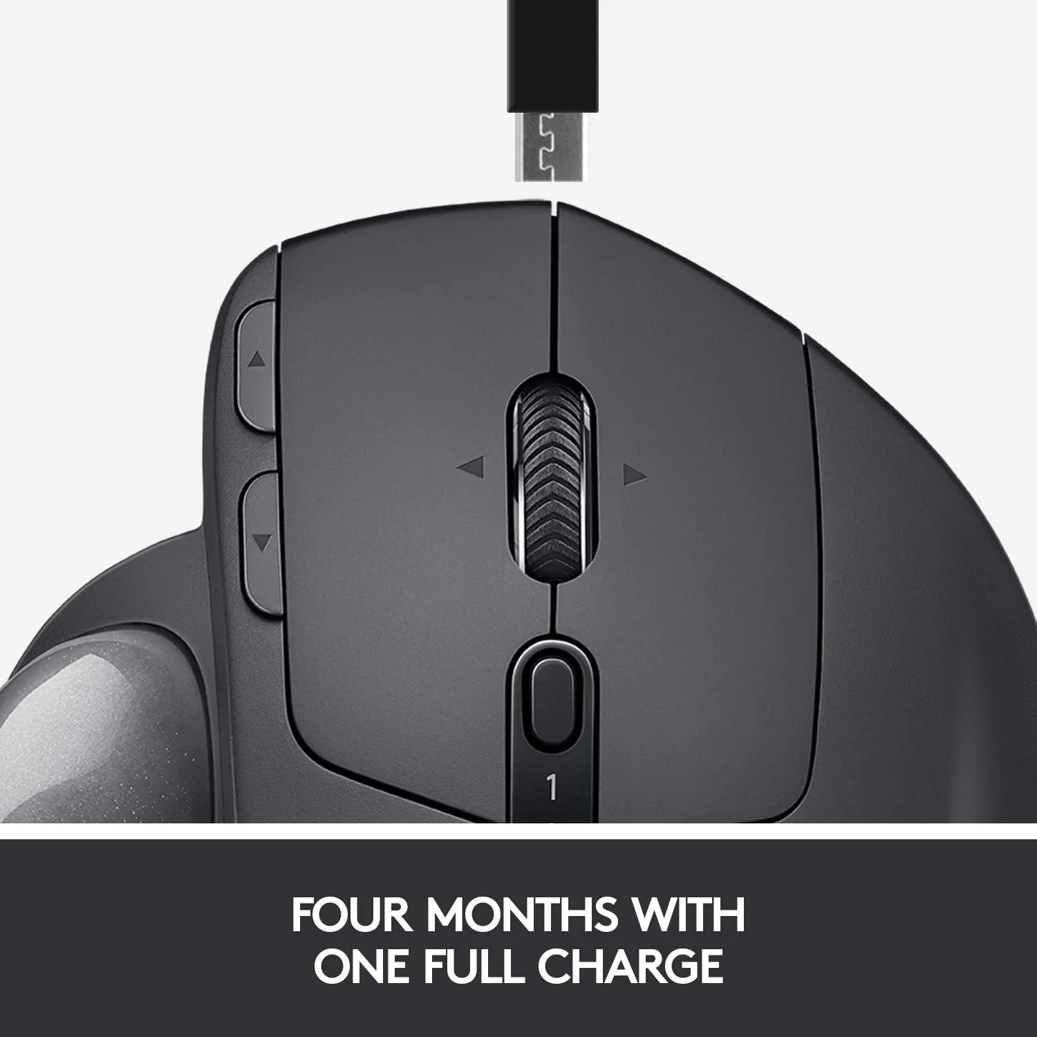 ماوس ترک بال بی سیم Logitech MX Ergo، طراحی ارگونومیک، انتقال محتوا بین 2 ویندوز و کامپیوتر اپل مک (بلوتوث یا USB)، قابل شارژ - با اشتراک رایگان Adobe Creative Cloud ماوس ترک بال بی سیم Logitech MX Ergo، طراحی ارگونومیک، انتقال محتوا بین 2 ویندوز و کامپیوتر اپل مک (بلوتوث یا USB)، قابل شارژ - با اشتراک رایگان Adobe Creative Cloud