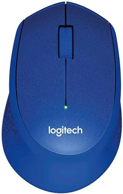 ماوس بی سیم لاجیتک M330 Silent Plus با اتصال 2.4 گیگاهرتز و دقت 1000 DPI، آبی ماوس بی سیم لاجیتک M330 Silent Plus با اتصال 2.4 گیگاهرتز و دقت 1000 DPI، آبی