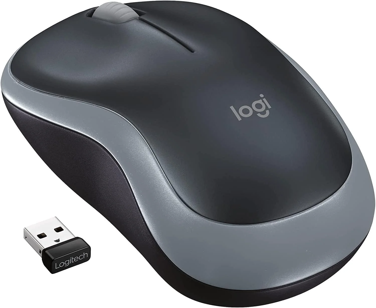 موس بی سیم لاجیتک مدل M185 (خاکستری سریع)