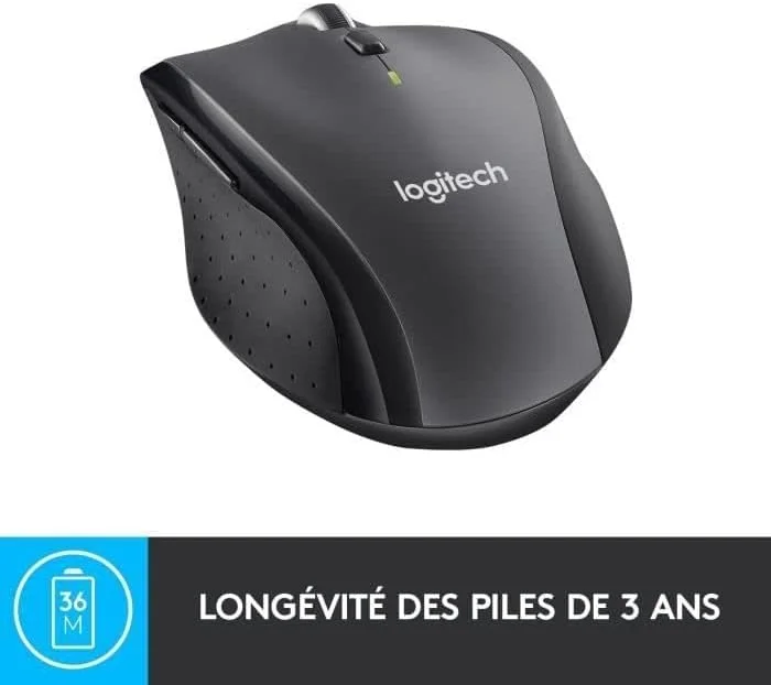 موس بی سیم لاجیتک مدل M705 Marathon - مشکی (910-001949)
