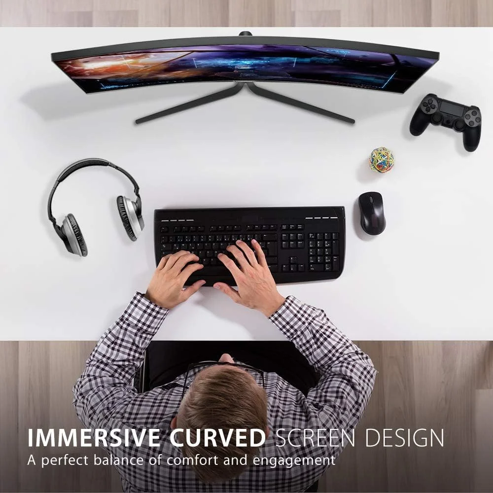 مانیتور گیمینگ خمیده 24 اینچی ViewSonic VX2458-C-MHD