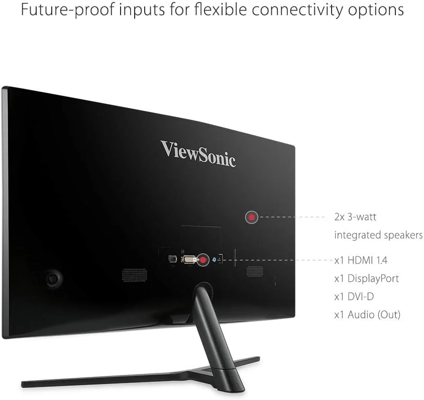 مانیتور گیمینگ خمیده 24 اینچی ViewSonic VX2458-C-MHD