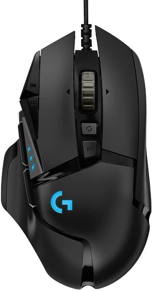 موس گیمینگ با عملکرد بالا Logitech G502 HERO (بازسازی شده)