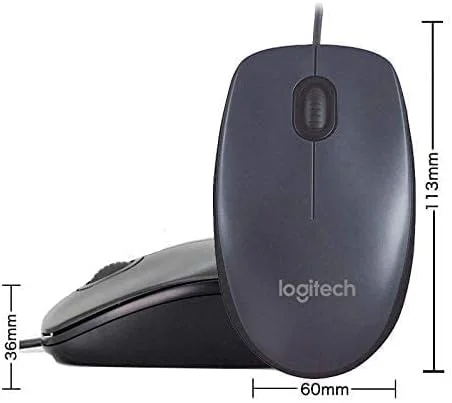 موس USB لاجیتک M90 برای کامپیوتر و لپ تاپ موس USB لاجیتک M90 برای کامپیوتر و لپ تاپ
