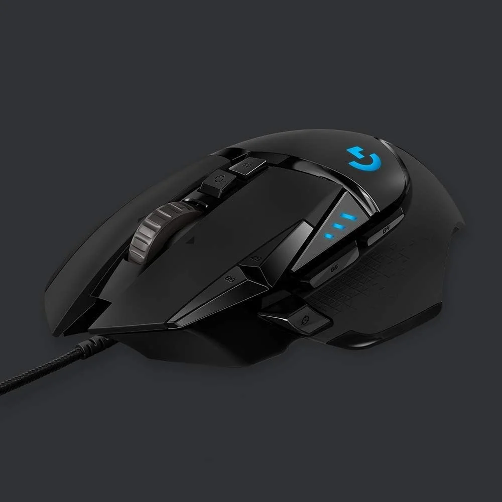 موس گیمینگ با عملکرد بالا Logitech G502 HERO (بازسازی شده)