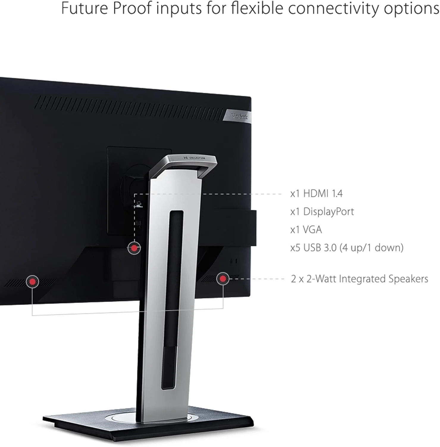 مانیتور ارگونومیک 24 اینچی ویوسونیک VG2448-PF IPS 1080p با فیلتر حریم خصوصی داخلی، HDMI، DisplayPort، USB و شیب 40 درجه، آبی مانیتور ارگونومیک 24 اینچی ویوسونیک VG2448-PF IPS 1080p با فیلتر حریم خصوصی داخلی، HDMI، DisplayPort، USB و شیب 40 درجه، آبی