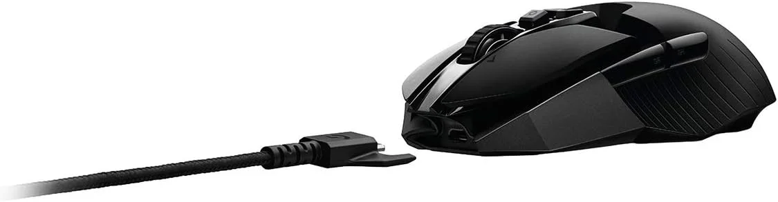موس گیمینگ حرفه ای سیم دار/بی سیم لاجیتک مدل G900 Chaos Spectrum، موس دو طرفه