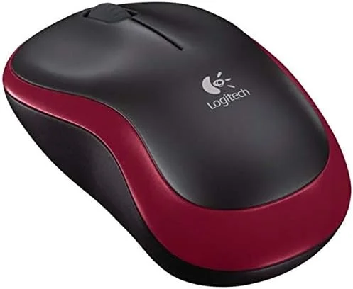 موس بی سیم لاجیتک مدل M185 - قرمز موس بی سیم لاجیتک مدل M185 - قرمز