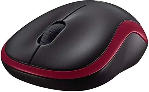 موس بی سیم لاجیتک مدل M185 - قرمز موس بی سیم لاجیتک مدل M185 - قرمز