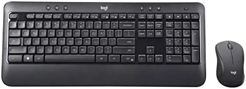 مجموعه کیبورد و ماوس بی سیم لاجیتک MK540 با اندازه کامل و مکانیزم قیچی - مشکی