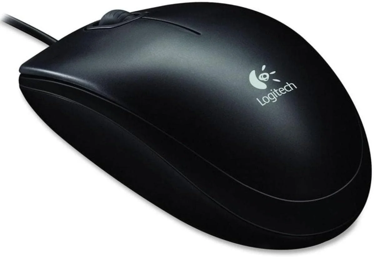 موس اپتیکال USB لاجیتک B100 مشکی OEM