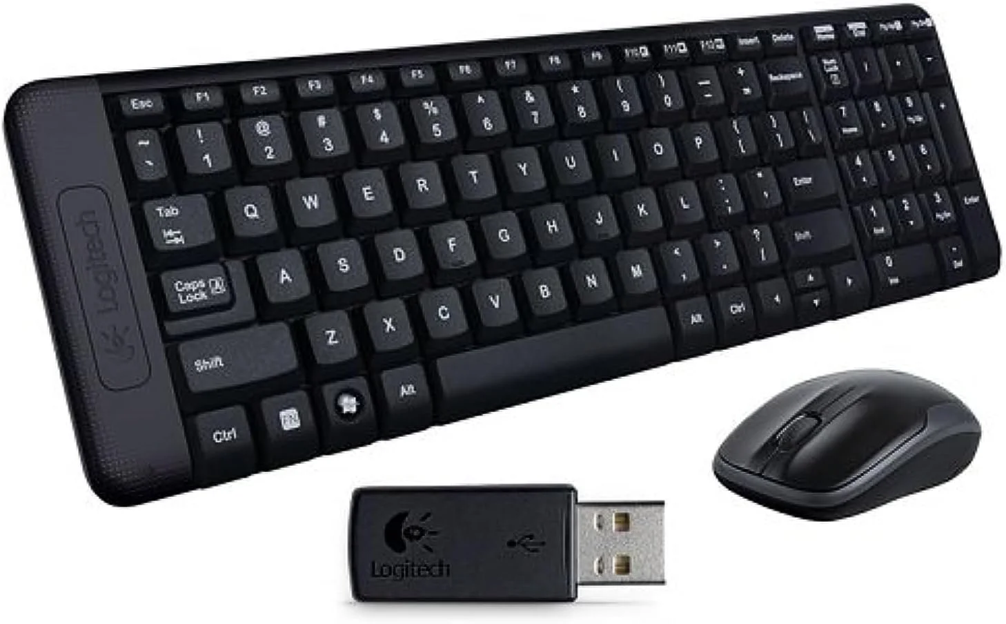ست کیبورد و ماوس بی سیم USB لاجیتک مدل Mk220 920-004430، برد 10 متر، مشکی