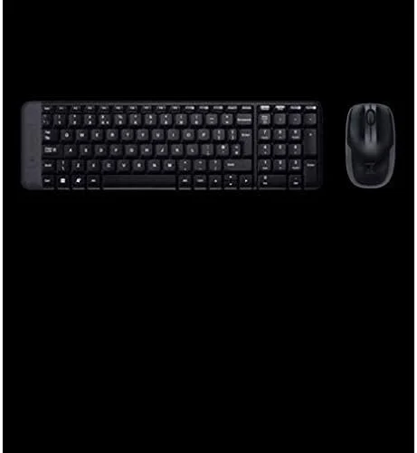 کیبورد و ماوس بی سیم لاجیتک مدل Mk220 (مشکی) کیبورد و ماوس بی سیم لاجیتک مدل Mk220 (مشکی)