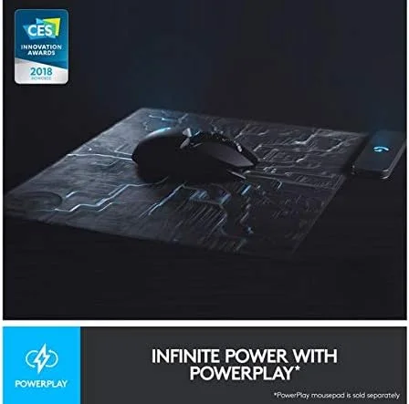 موس گیمینگ بیسیم Logitech G903 LIGHTSPEED، سنسور 25K Hero، 12000 DPI، RGB، سبک وزن، 7 تا 11 دکمه قابل برنامهریزی، عمر باتری طولانی، سازگار با PC / Mac - مشکی موس گیمینگ بیسیم Logitech G903 LIGHTSPEED، سنسور 25K Hero، 12000 DPI، RGB، سبک وزن، 7 تا 11 دکمه قابل برنامهریزی، عمر باتری طولانی، سازگار با PC / Mac - مشکی