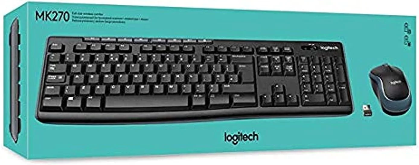 ست دسکتاپ بی سیم لاجیتک MK270