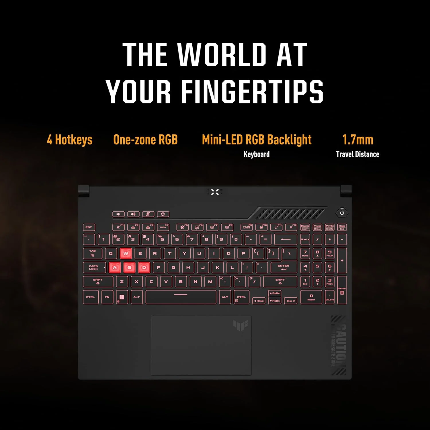 لپ تاپ گیمینگ ایسوس TUF Gaming A15 (2023)، صفحه نمایش 15.6 اینچی FHD 144Hz، پوشش 100% sRGB، کارت گرافیک GeForce RTX 4060، پردازنده AMD Ryzen 7 7735HS، رم 16 گیگابایتی DDR5، حافظه SSD 1 ترابایتی PCIe، Wi-Fi 6، ویندوز 11، مدل FA507NV-EH74 لپ تاپ گیمینگ ایسوس TUF Gaming A15 (2023)، صفحه نمایش 15.6 اینچی FHD 144Hz، پوشش 100% sRGB، کارت گرافیک GeForce RTX 4060، پردازنده AMD Ryzen 7 7735HS، رم 16 گیگابایتی DDR5، حافظه SSD 1 ترابایتی PCIe، Wi-Fi 6، ویندوز 11، مدل FA507NV-EH74