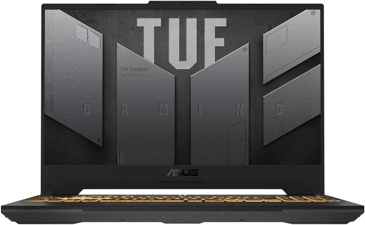 لپ تاپ گیمینگ ایسوس TUF Gaming F15 (2022)، صفحه نمایش 15.6 اینچی FHD 144 هرتز، GeForce RTX 3050، Intel Core i5-12500H، 16 گیگابایت DDR4، 512 گیگابایت PCIe SSD، Wi-Fi 6، ویندوز 11، FX507ZC-ES53، خاکستری مکانیکی لپ تاپ گیمینگ ایسوس TUF Gaming F15 (2022)، صفحه نمایش 15.6 اینچی FHD 144 هرتز، GeForce RTX 3050، Intel Core i5-12500H، 16 گیگابایت DDR4، 512 گیگابایت PCIe SSD، Wi-Fi 6، ویندوز 11، FX507ZC-ES53، خاکستری مکانیکی