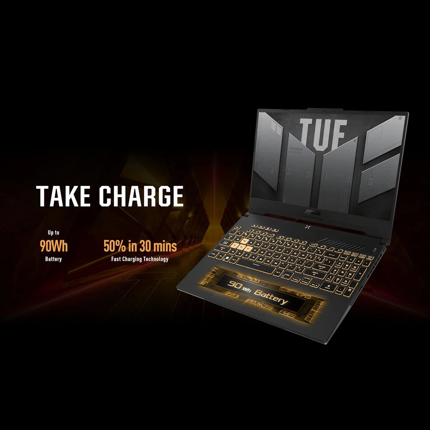 لپ تاپ گیمینگ ایسوس TUF Gaming A15 (2022)، صفحه نمایش 15.6 اینچی 300 هرتز FHD، پردازنده AMD Ryzen 7 6800H، کارت گرافیک GeForce RTX 3060، رم 16 گیگابایتی DDR5، SSD 512 گیگابایتی PCIe، Wi-Fi 6، ویندوز 11 هوم، خاکستری مکا، FA507RM-ES73 لپ تاپ گیمینگ ایسوس TUF Gaming A15 (2022)، صفحه نمایش 15.6 اینچی 300 هرتز FHD، پردازنده AMD Ryzen 7 6800H، کارت گرافیک GeForce RTX 3060، رم 16 گیگابایتی DDR5، SSD 512 گیگابایتی PCIe، Wi-Fi 6، ویندوز 11 هوم، خاکستری مکا، FA507RM-ES73