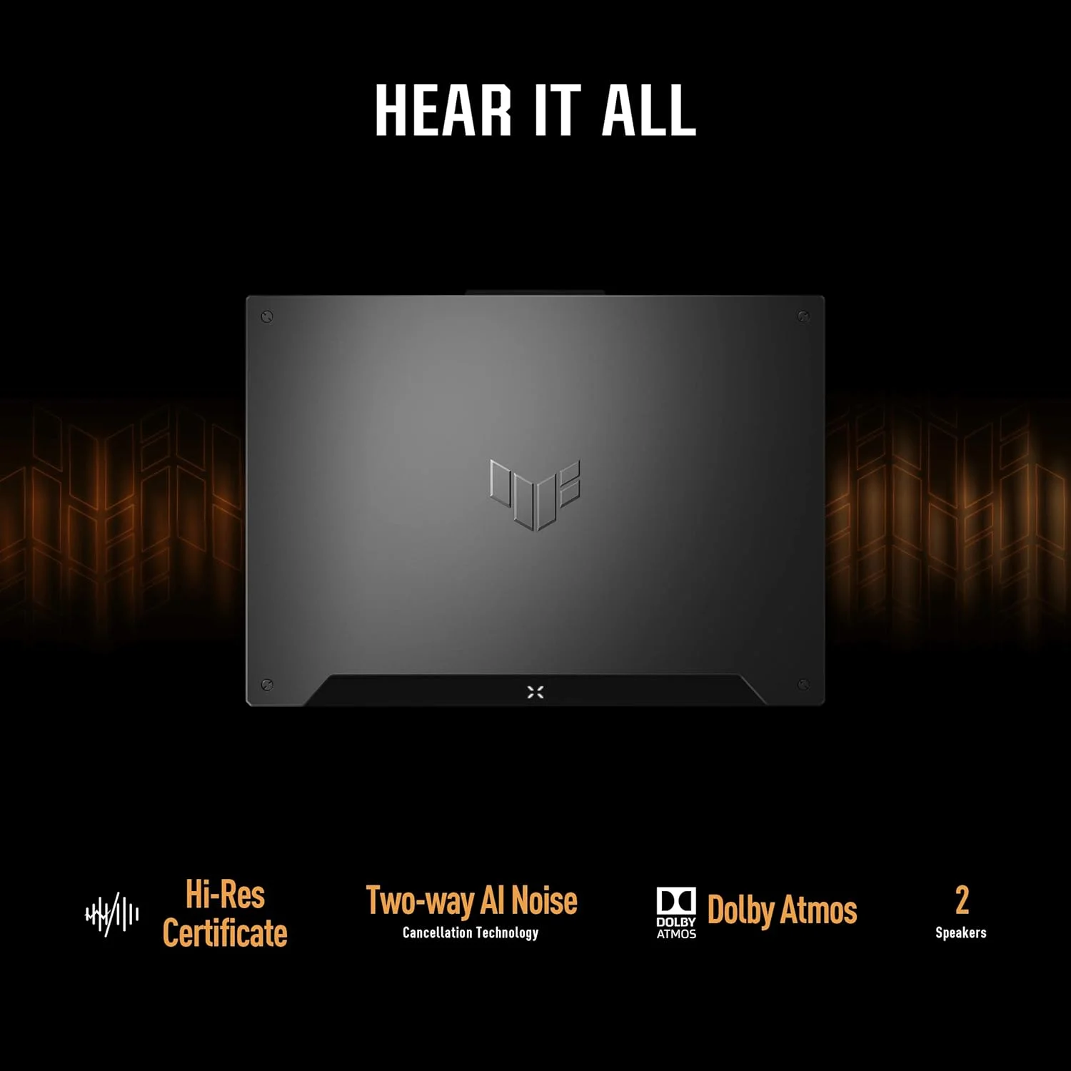 لپ تاپ گیمینگ ایسوس TUF Gaming A15 (2022)، صفحه نمایش 15.6 اینچی 300 هرتز FHD، پردازنده AMD Ryzen 7 6800H، کارت گرافیک GeForce RTX 3060، رم 16 گیگابایتی DDR5، SSD 512 گیگابایتی PCIe، Wi-Fi 6، ویندوز 11 هوم، خاکستری مکا، FA507RM-ES73 لپ تاپ گیمینگ ایسوس TUF Gaming A15 (2022)، صفحه نمایش 15.6 اینچی 300 هرتز FHD، پردازنده AMD Ryzen 7 6800H، کارت گرافیک GeForce RTX 3060، رم 16 گیگابایتی DDR5، SSD 512 گیگابایتی PCIe، Wi-Fi 6، ویندوز 11 هوم، خاکستری مکا، FA507RM-ES73