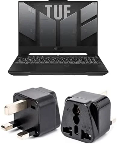 لپ تاپ گیمینگ ایسوس TUF مدل A15 FA506NCR-HN007W، AMD Ryzen، NVIDIA® GeForce RTX™ 3050، حافظه گرافیکی 4 گیگابایت، 8 گیگابایت، 512 گیگابایت، 15.6 اینچ، Win Home، صفحه کلید انگلیسی-عربی، مشکی گرافیتی، دوشاخه برق 2 پین و آداپتور برق 3 پین