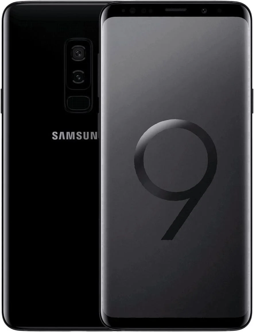 گوشی موبایل سامسونگ گلکسی S9+ دو سیم کارت - 64 گیگابایت، 6 گیگابایت رم، 4G LTE، مشکی نیمه شب - (نسخه امارات)