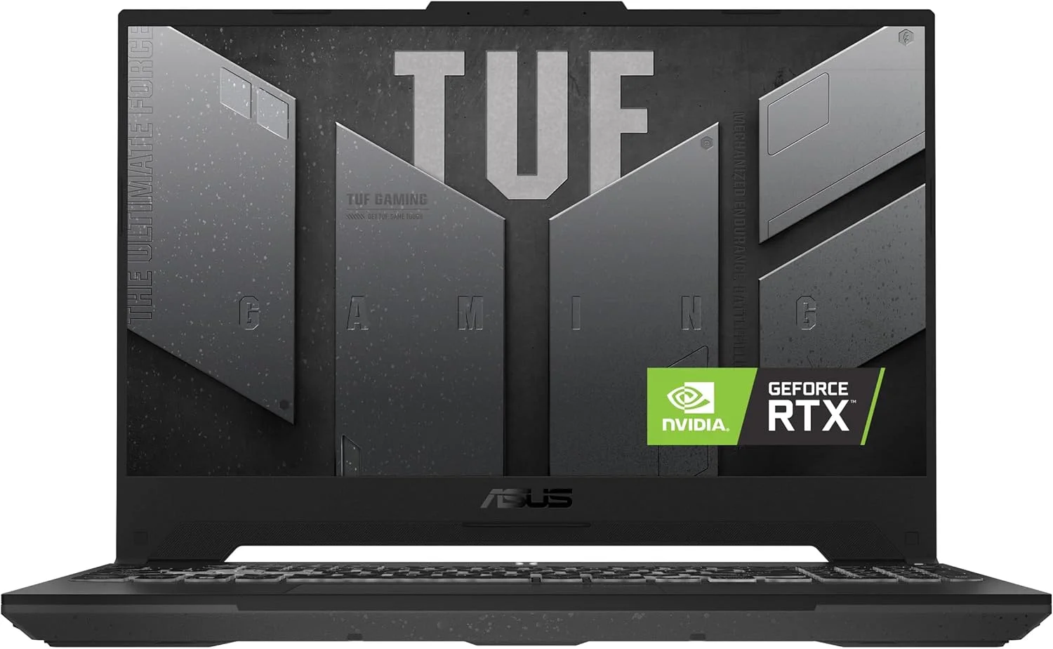 ایسوس TUF A15 FA507UV-916512G، رایزن 9-8945H، رم 16 گیگابایت، SSD 512 گیگابایت، نمایشگر 15.6 اینچی FHD، کارت گرافیک 8 گیگابایتی RTX 4060، ویندوز 11، انگلیسی/عربی، خاکستری مکانیکی