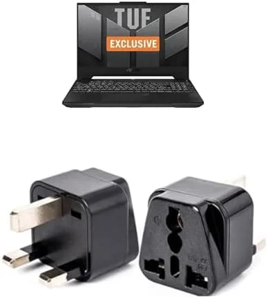 لپ تاپ گیمینگ ایسوس TUF مدل A15 FA507NUR-LP007W، AMD Ryzen™ 7 7435HS، NVIDIA® GeForce RTX™ 4050 6GB GDDR6، DDR5 16GB، 512GB، 15.6 اینچ، ویندوز هوم، کیبورد انگلیسی-عربی، خاکستری Jaeger، دوشاخه برق 2 پین و آداپتور برق 3 پین