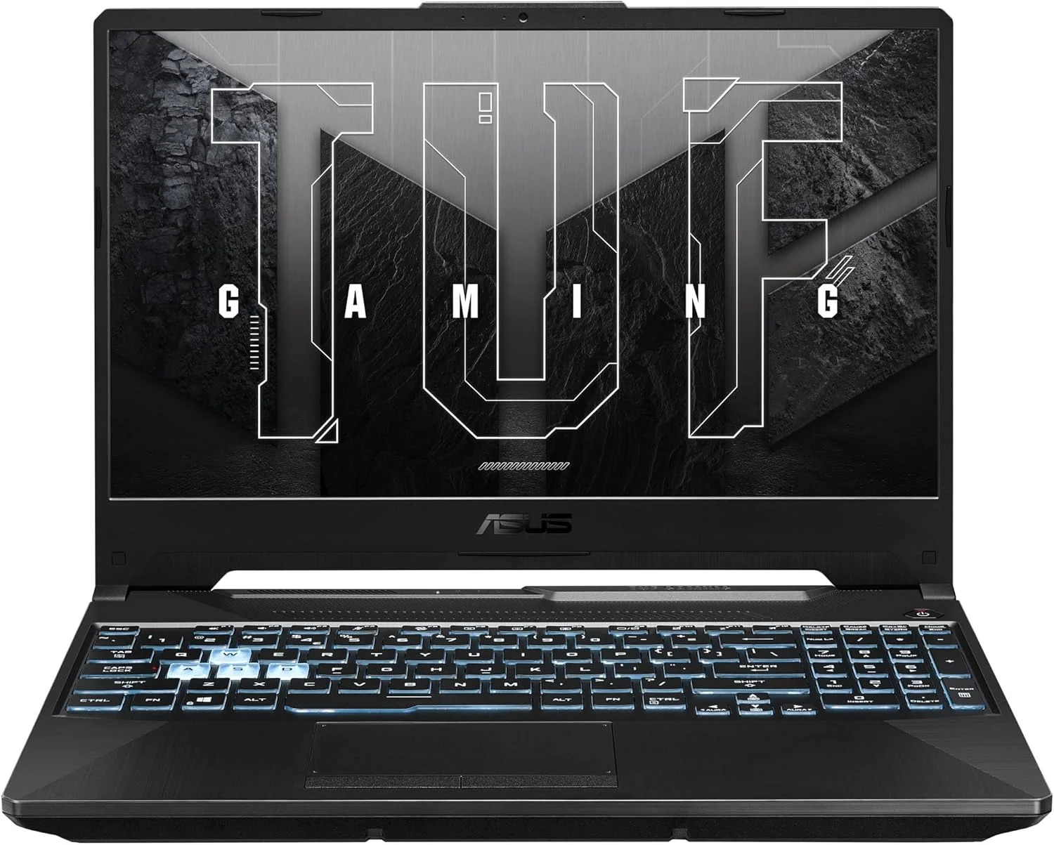 لپ تاپ گیمینگ ایسوس TUF FA506NFR-HN007W / AMD Ryzen 7-7435HS / رم 8 گیگابایت / 512 گیگابایت SSD / Nvidia RTX 2050 4GB / صفحه نمایش 15.6 اینچ FHD 144Hz / ویندوز 11 / مشکی گرافیت / کیبورد RGB انگلیسی-عربی [90NR0JU7-M000R0]