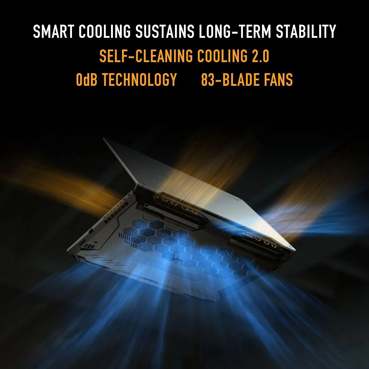 لپ تاپ گیمینگ ایسوس TUF Gaming F15 FX506HC-HN111W (مشکی گرافیتی)، پردازنده I5-11400H، رم 8 گیگابایت، حافظه 512 گیگابایت PCIE G3 SSD، کارت گرافیک NV RTX3050، ویندوز 11 هوم، صفحه نمایش 15.6 اینچ FHD 1920X1080 16:9 144Hz، وب کم HD، کیبورد با نور پس زمینه RGB انگلیسی-عربی
