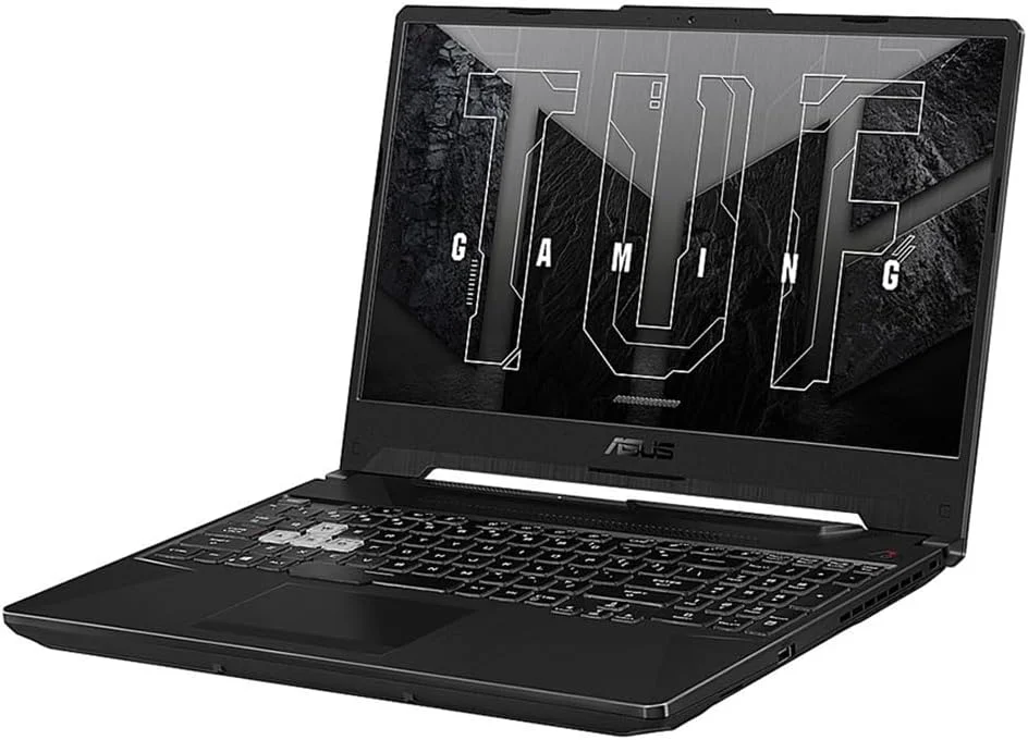 لپ تاپ گیمینگ ایسوس TUF A15 FA506NFR-HN090، پردازنده AMD Ryzen™ 7 7435HS، رم 16 گیگابایت، SSD 512 گیگابایت، کارت گرافیک Nvidia RTX 2050 4GB، صفحه نمایش 15.6 اینچ FHD 144Hz، ویندوز 11 پرو، مشکی گرافیت، نور پس زمینه RGB انگلیسی (ارتقا یافته) لپ تاپ گیمینگ ایسوس TUF A15 FA506NFR-HN090، پردازنده AMD Ryzen™ 7 7435HS، رم 16 گیگابایت، SSD 512 گیگابایت، کارت گرافیک Nvidia RTX 2050 4GB، صفحه نمایش 15.6 اینچ FHD 144Hz، ویندوز 11 پرو، مشکی گرافیت، نور پس زمینه RGB انگلیسی (ارتقا یافته)