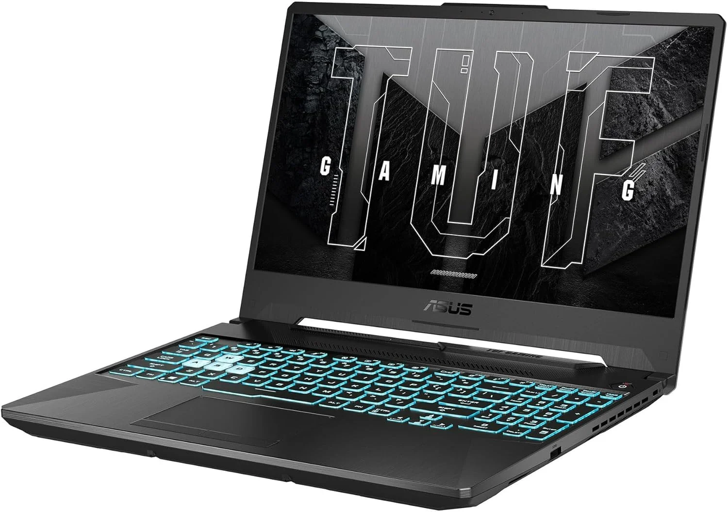 لپ تاپ گیمینگ ایسوس TUF Gaming A15 مدل 2024، 15.6 اینچ 1920x1080 144Hz، AMD 8-Core Ryzen 7 7435HS، NVIDIA GeForce RTX 3050، 8 گیگابایت DDR5، 512 گیگابایت SSD، Win11 Pro، کیبورد با نور پس زمینه RGB، Wi-Fi 6، BT5.3، دوربین 720p، مشکی
