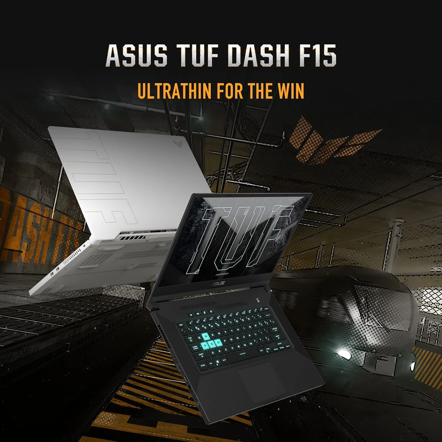 لپ تاپ ایسوس TUF Dash F15 FX516PC-HN004T (خاکستری تیره) پردازنده 4 هسته ای نسل 11 اینتل Core i7 با فرکانس 3.3 گیگاهرتز، 16 گیگابایت رم، 512 گیگابایت SSD، کارت گرافیک NVIDIA GeForce RTX 3050 با 4 گیگابایت حافظه، صفحه نمایش 15.6 اینچی FHD، ویندوز 10 هوم، کیبورد با نور پس زمینه انگلیسی-عربی لپ تاپ ایسوس TUF Dash F15 FX516PC-HN004T (خاکستری تیره) پردازنده 4 هسته ای نسل 11 اینتل Core i7 با فرکانس 3.3 گیگاهرتز، 16 گیگابایت رم، 512 گیگابایت SSD، کارت گرافیک NVIDIA GeForce RTX 3050 با 4 گیگابایت حافظه، صفحه نمایش 15.6 اینچی FHD، ویندوز 10 هوم، کیبورد با نور پس زمینه انگلیسی-عربی