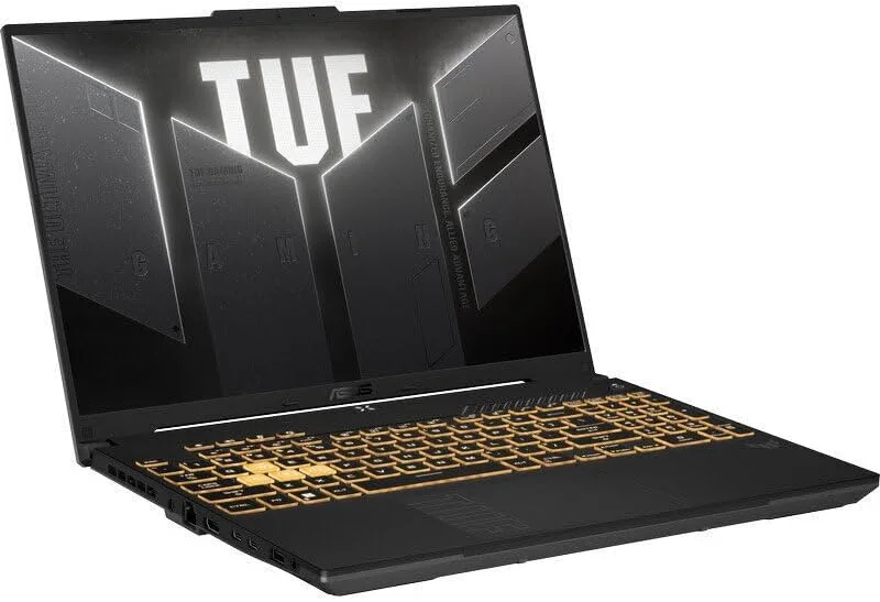لپ تاپ گیمینگ ASUS TUF Gaming F16، صفحه نمایش 16 اینچی FHD+ 144 هرتز، پردازنده Intel Core 5 210H، رم 16 گیگابایتی DDR5، اس اس دی 1 ترابایتی PCIe 4.0، کارت گرافیک NVIDIA GeForce RTX 4050 6GB، کیبورد RGB - G-Sync، MUX Switch، Mecha Gray لپ تاپ گیمینگ ASUS TUF Gaming F16، صفحه نمایش 16 اینچی FHD+ 144 هرتز، پردازنده Intel Core 5 210H، رم 16 گیگابایتی DDR5، اس اس دی 1 ترابایتی PCIe 4.0، کارت گرافیک NVIDIA GeForce RTX 4050 6GB، کیبورد RGB - G-Sync، MUX Switch، Mecha Gray